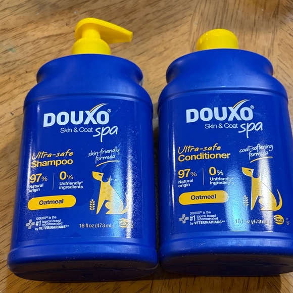 Douxo Other - Douxo Spa Skin & Coat Ultra-Safe Shampoo and Ultra-safe Conditioner Set 16fl oz